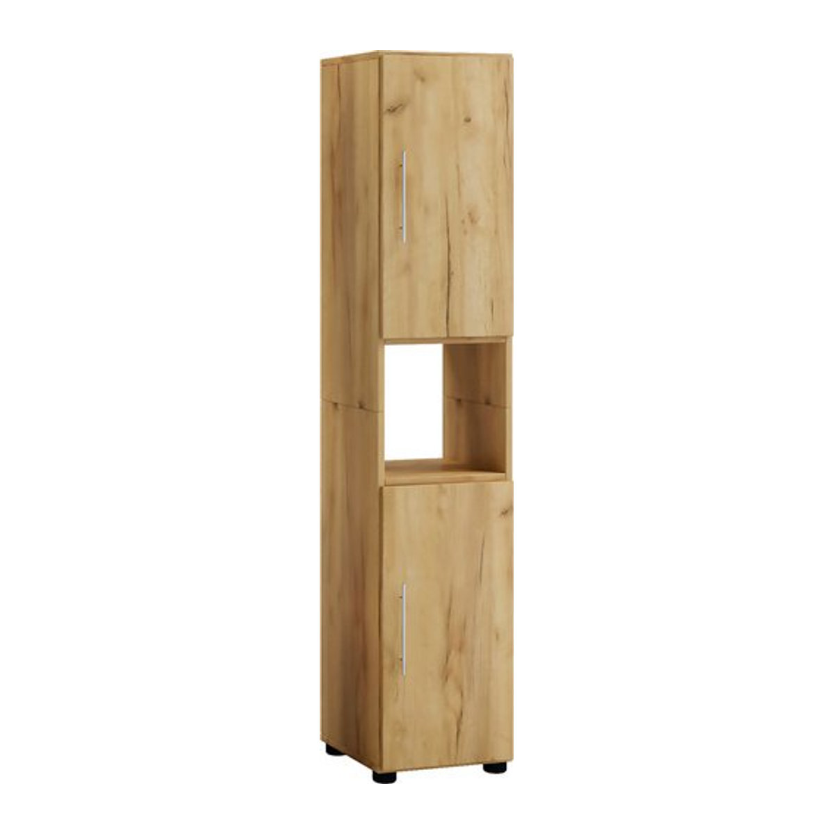 VCM Hochschrank Flandu in Eiche Honig, Beige oder Eiche Natur, B/H/T: 31 x 160 x 30 cm oder 32 cm - Bild 1