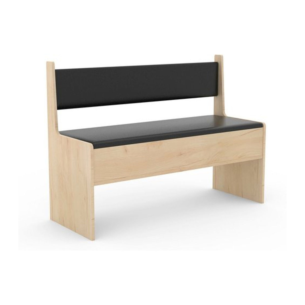 VCM Holz Eckbank Esal mit Truhe für Esszimmer und Küche, Beige, B/T/H: 110 x 42 x 80 cm - Bild 1