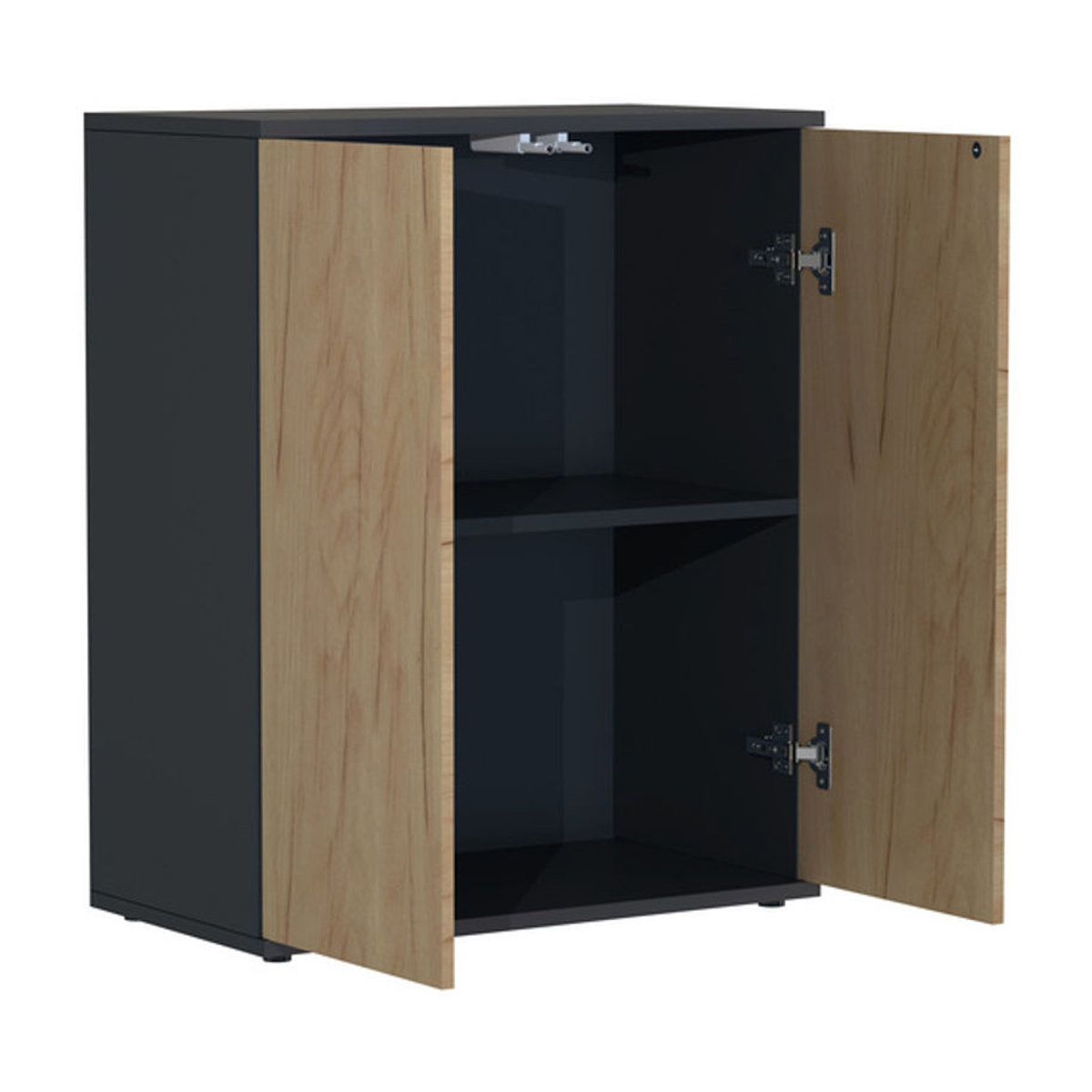 VCM Kommode Dalosa Modern in Beige, B/H/T: 60 x 73 x 32 cm - Bild 4