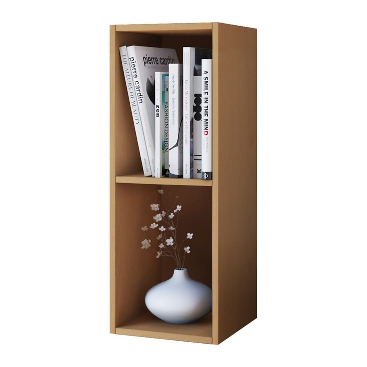 VCM Regal Mendas in Buche Braun aus Holzwerkstoff B/H/T: 30 x 72 x 34 cm - Bild 1