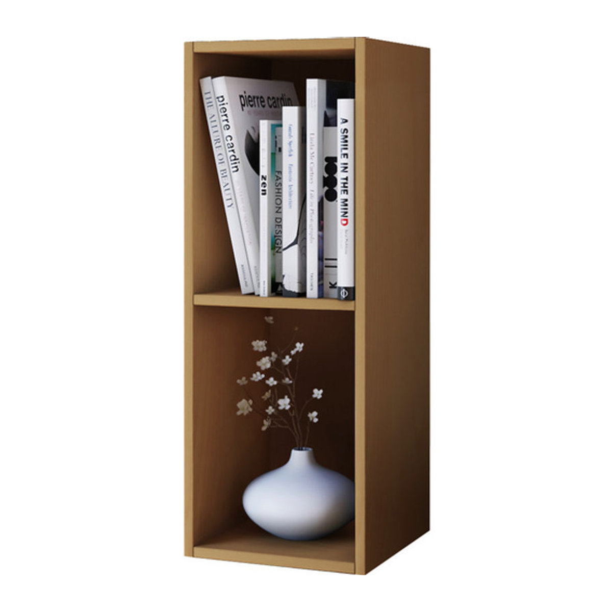 VCM Regal Mendas in Buche Braun aus Holzwerkstoff B/H/T: 30 x 72 x 34 cm - Bild 3