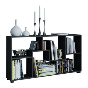 VCM Sideboard Pintal aus Holzwerkstoff in Schwarz, B: 20 cm, H: 62 cm
