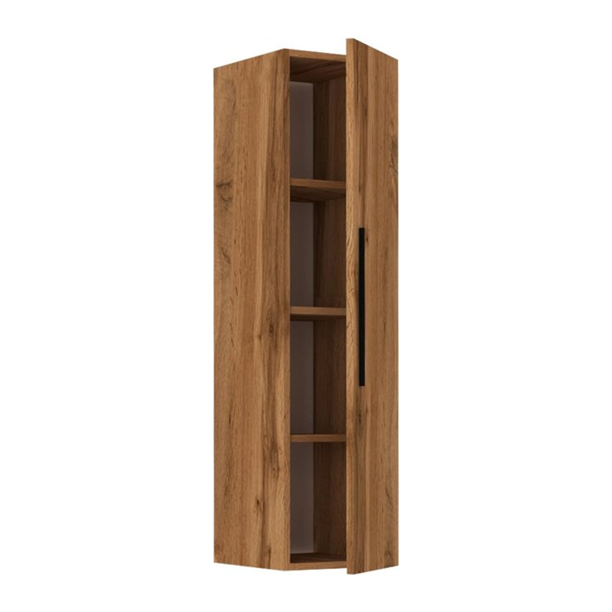 VCM Wandregal Arila XL Senkrecht in Beige, B: 30 cm, H: 115 cm, T: 30 cm - Bild 2