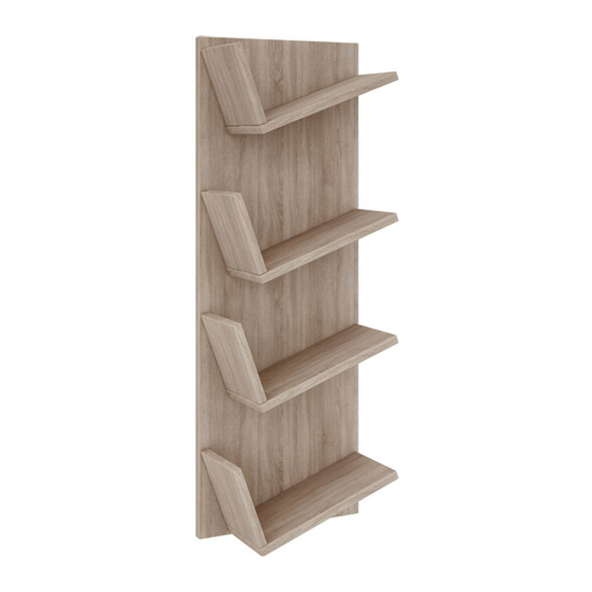 VCM Weinregal Vinosi in Braun aus Holzwerkstoff, B: 25,6 cm, H: 106,5 cm, T: 33 cm - Bild 2