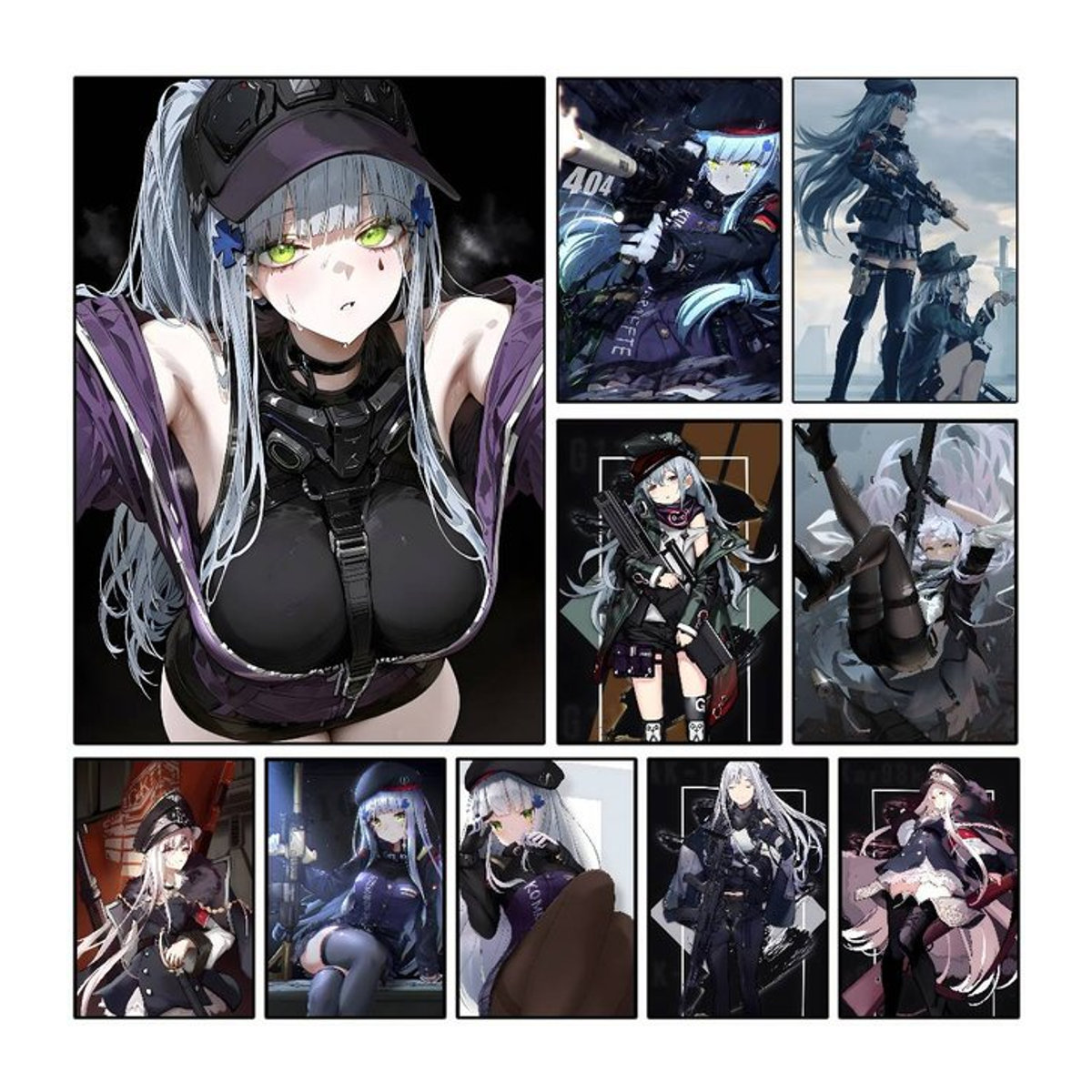 Vedio G-Game G-Girls Frontline Wandposter, rechteckig, mehrfarbig, wasserdicht und HD-Qualität für deine ästhetische Dekoration - Bild 1