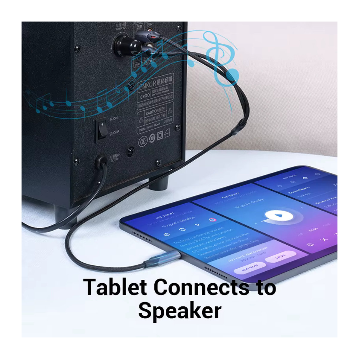 Vention USB C auf RCA Audiokabel in Silber für Lautsprecher und Verstärker - Bild 3