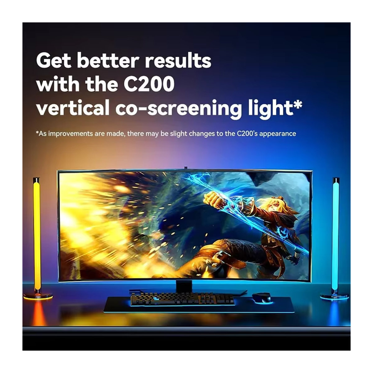 VENUSWING Smart Ambient RGB LED Streifen für PC Monitor zur Hintergrundbeleuchtung und Atmosphäre-Dekoration in Bunt - Bild 4