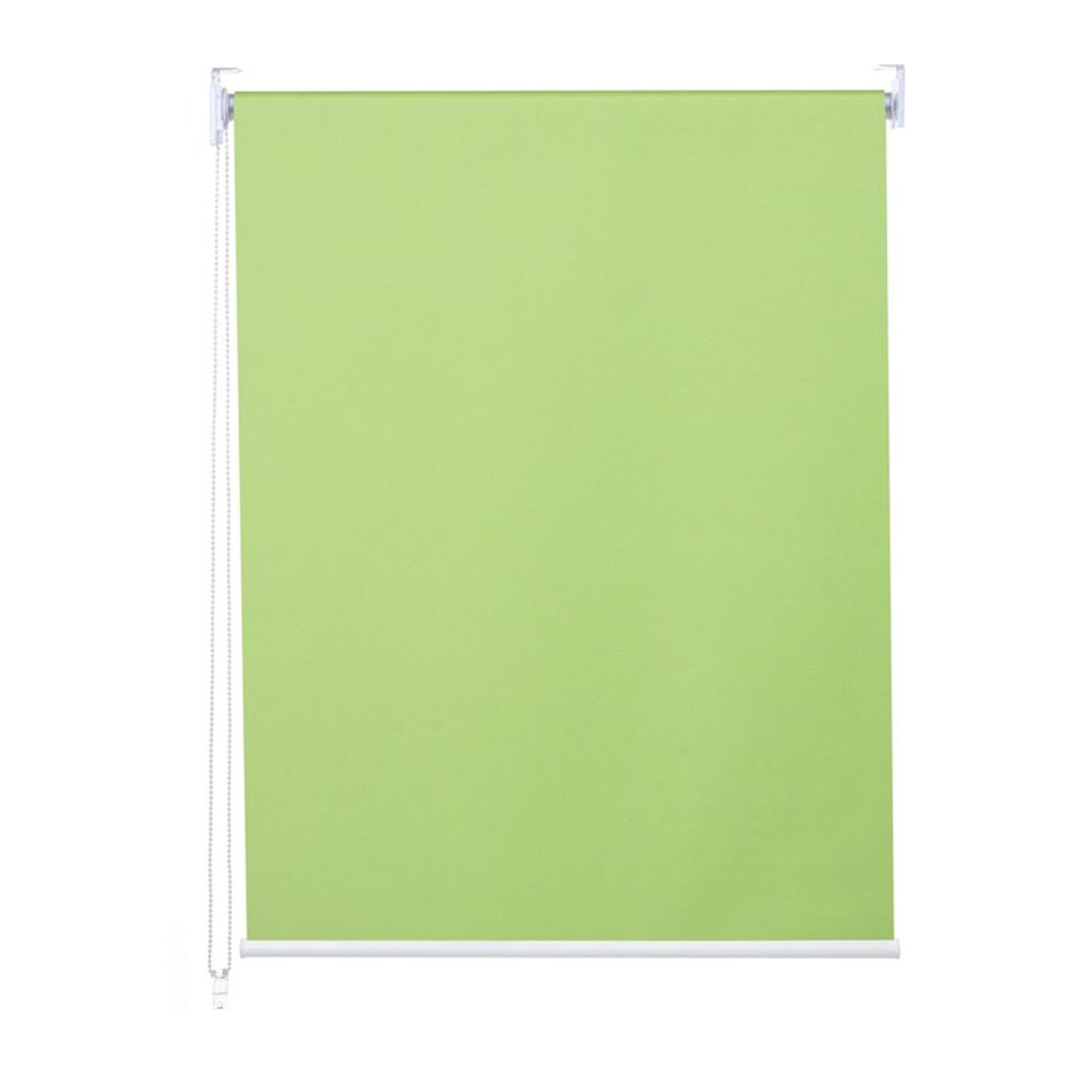 Verdunkelungs-Rollo MCW-D52 Seitenzugrollo als Sonnenschutz, blickdicht, Farbe: Grün, B: 50 cm, H: 160 cm - Bild 1
