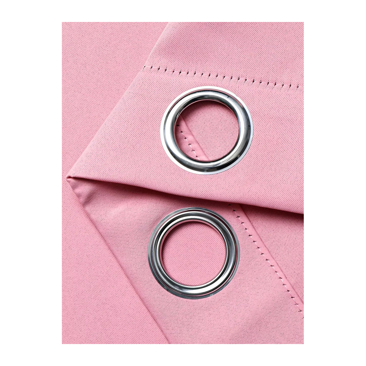 Verdunkelungsvorhang aus Polyester für Wohnzimmer, Schlafzimmer oder Küche in Grün oder Rosa - Bild 5