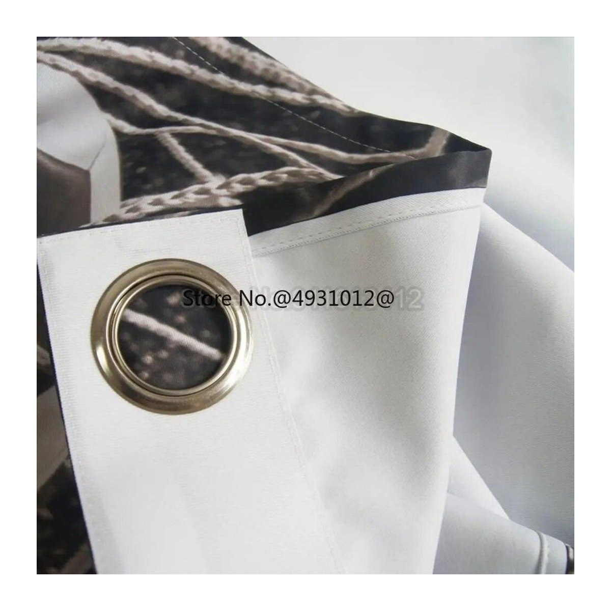 Verdunkelungsvorhänge mit 3D-LKW-Print von A Family Of Home Textiles in Schwarz, B: 120 cm, H: 270 cm, 2er-Set - Bild 5