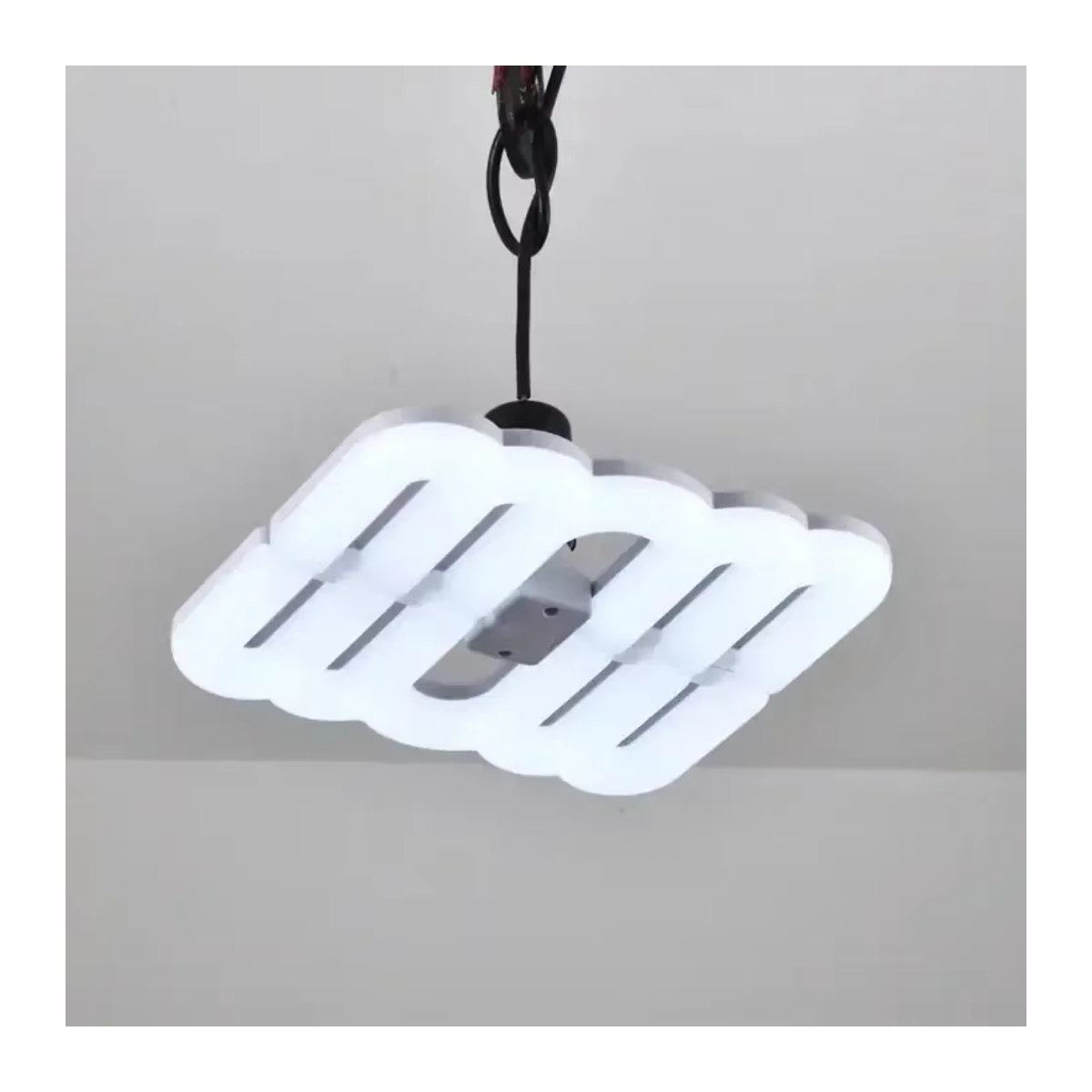 Verformbare LED-Deckenleuchte für Garage und Innenräume, E27 Fassung, Tageslicht, 40W bis 60W, 85–265 V - Bild 2