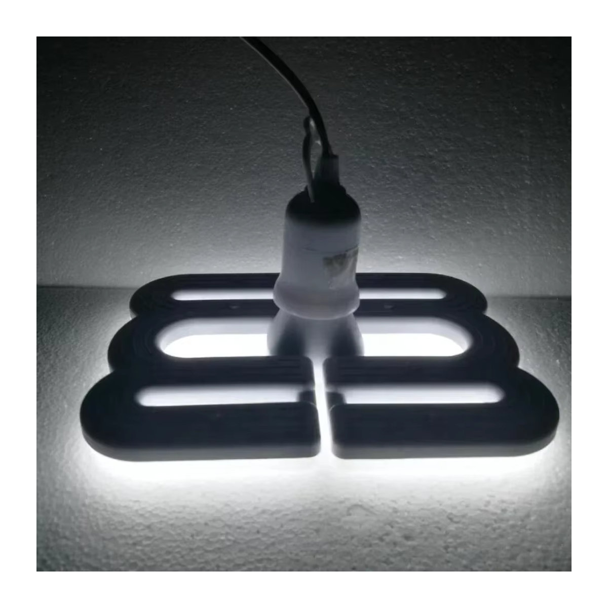 Verformbare LED-Deckenleuchte für Garage und Innenräume, E27 Fassung, Tageslicht, 40W bis 60W, 85–265 V - Bild 3