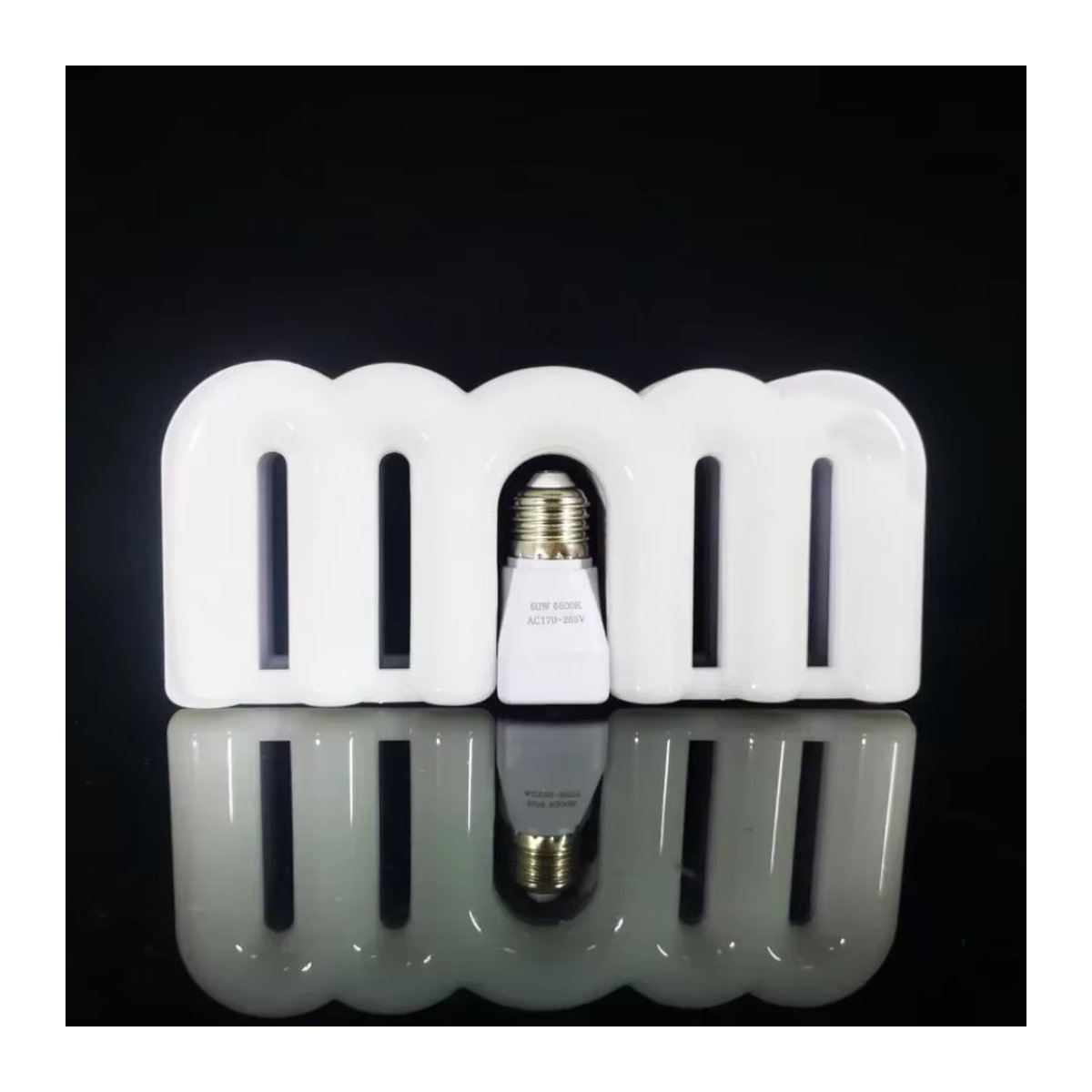 Verformbare LED-Deckenleuchte für Garage und Innenräume, E27 Fassung, Tageslicht, 40W bis 60W, 85–265 V - Bild 5