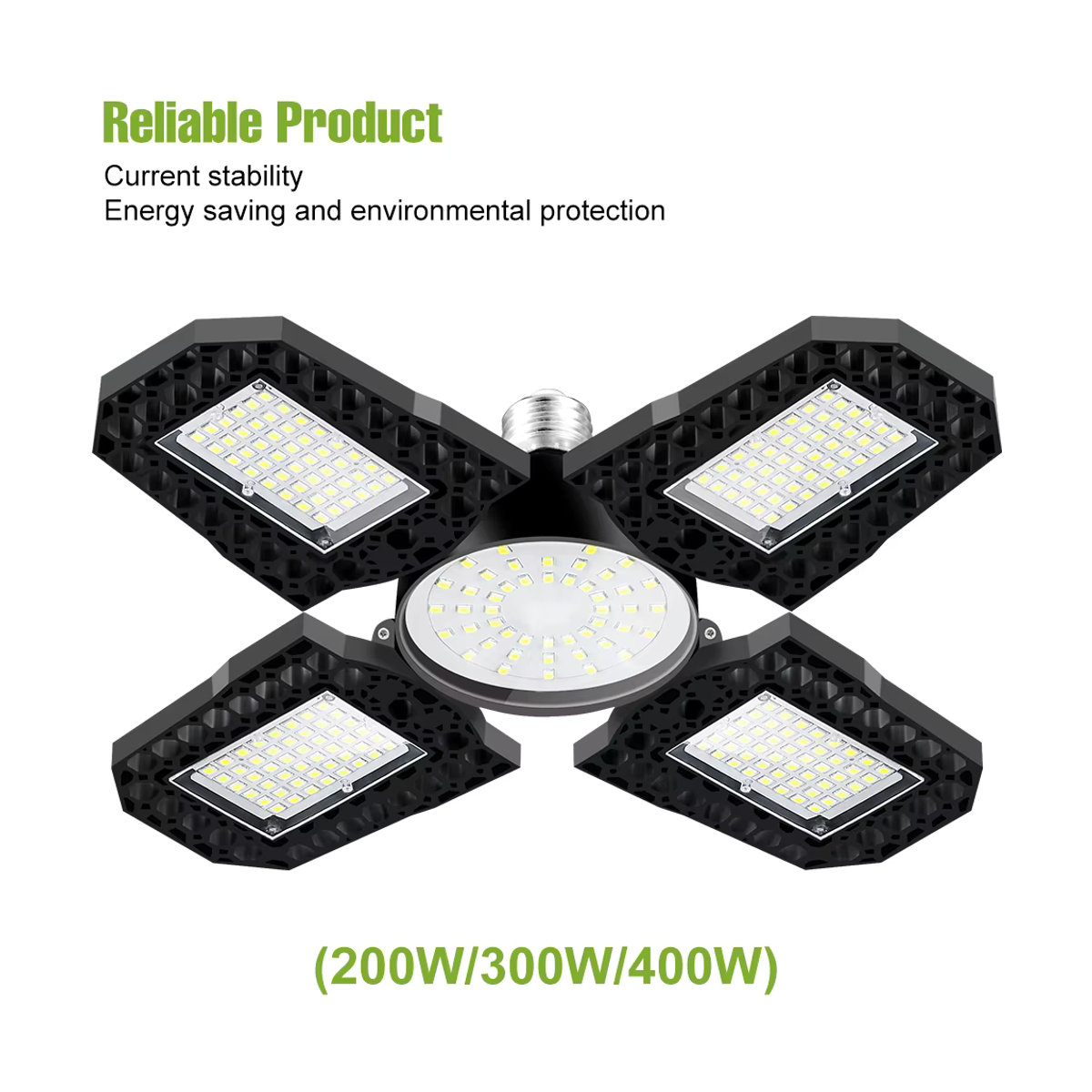 Verformbare LED-Garagen-Glühbirne mit E27-Sockel für Garage, Lager und Keller, 250 W Äquivalent, wählbar zwischen 3000 K und 6000 K - Bild 4
