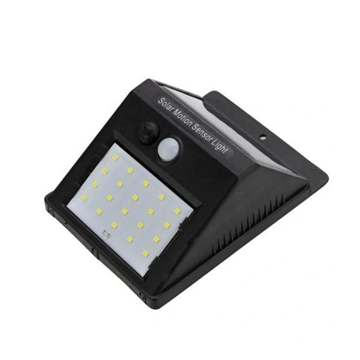 Vergionic Solar LED Wandleuchte mit Bewegungs- und Dämmerungssensor, Schwarz, IP65, Kaltweiß - Bild 5