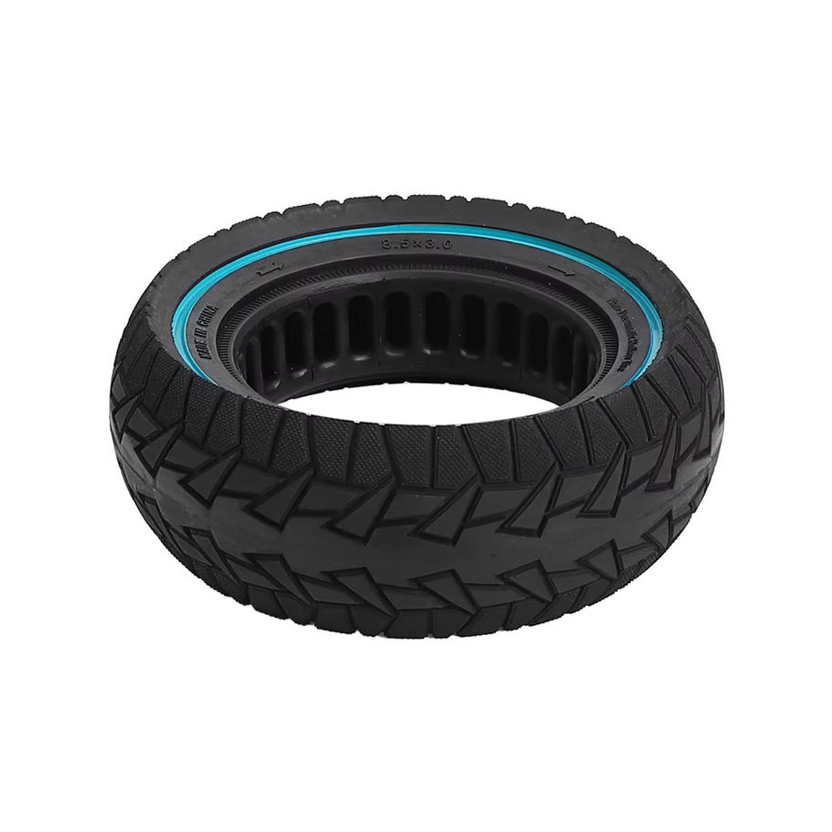 Verstärkter Vollgummireifen 8,5 x 3,0 Zoll in Schwarz für Kugoo G2 Pro, VSETT 8 9+ und Zero 8 9 Elektroroller, schlauchlos - Bild 3