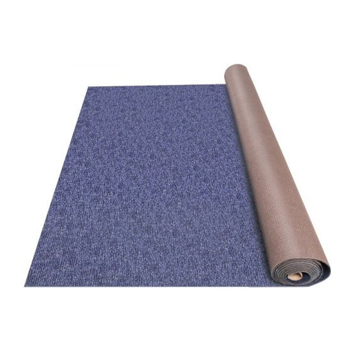 VEVOR Terrassen Teppich Blau, Rechteckig, Rutschfest und Wasserdicht aus Polyester und Gummi, B/T: 400 x 180 cm - Bild 1