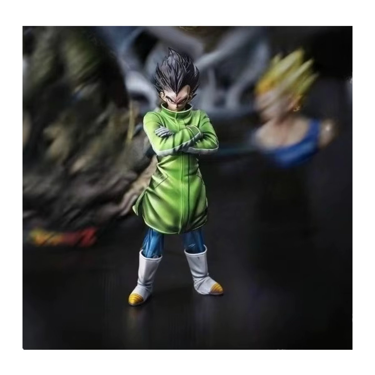 VF Studio Dragon Ball Anime-Figur Vegeta PVC-Statue, mehrfarbig, Höhe: 27 cm - Bild 4