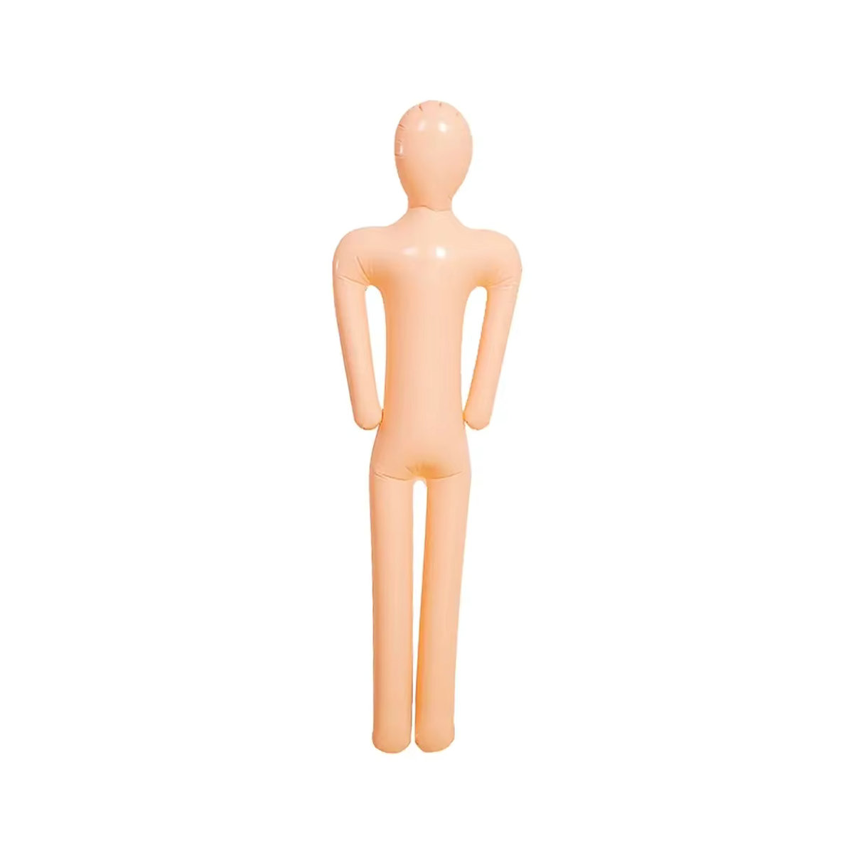 VIBRATITE Aufblasbare Halloween-Schaufensterpuppe in Beige aus Kunststoff, Höhe: 120 cm - Bild 2