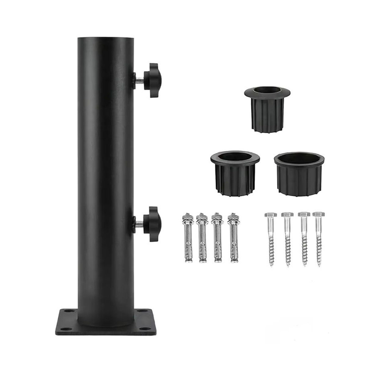 VIBRATITE Outdoor Sonnenschirm Ständer aus Eisen mit Gabel-Basis für Carbon-Stahl-Rohre - Bild 3