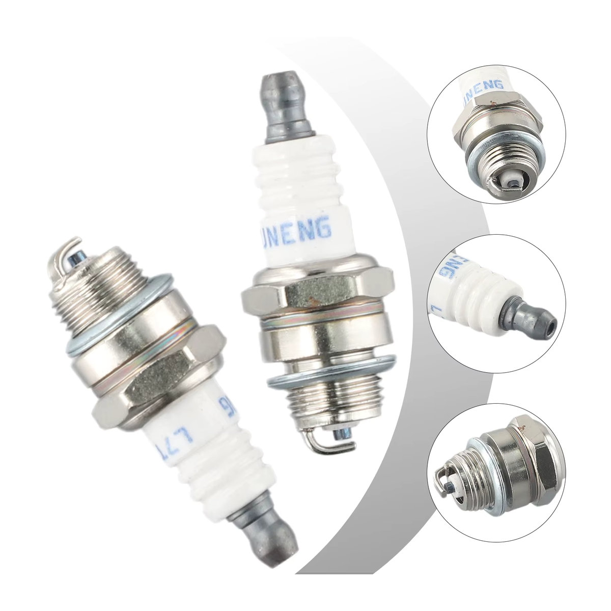 VIBRATITE Spark Plug CJ8 Universal Zündkerzen für Taschenlampen und kleine Generatoren, 2 Stück - Bild 3