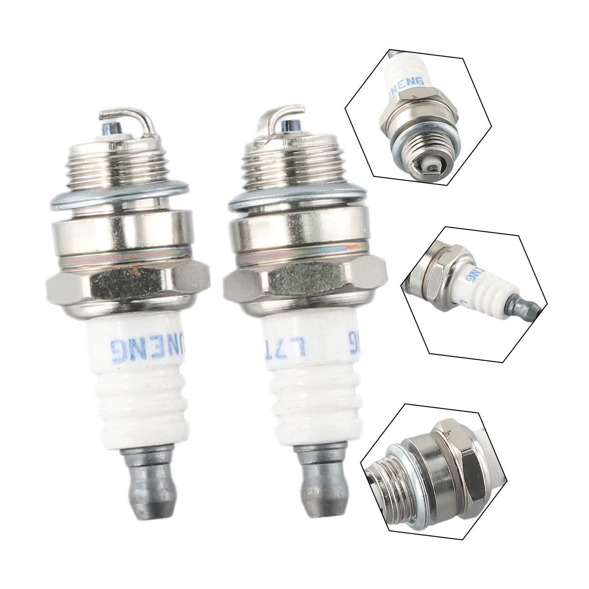 VIBRATITE Spark Plug CJ8 Universal Zündkerzen für Taschenlampen und kleine Generatoren, 2 Stück - Bild 4