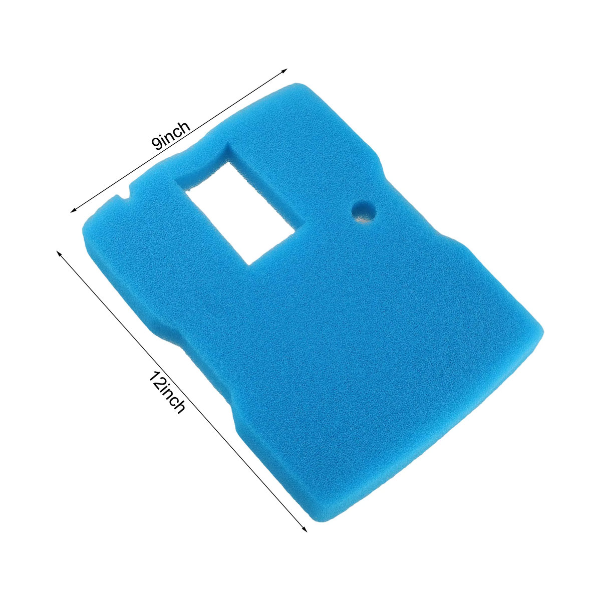 VIBRATITE Teichschwamm-Filterpad Blau für 660 GPH Brunnenpumpen und CUF-6000 All-in-One-Teichfilter - Bild 3