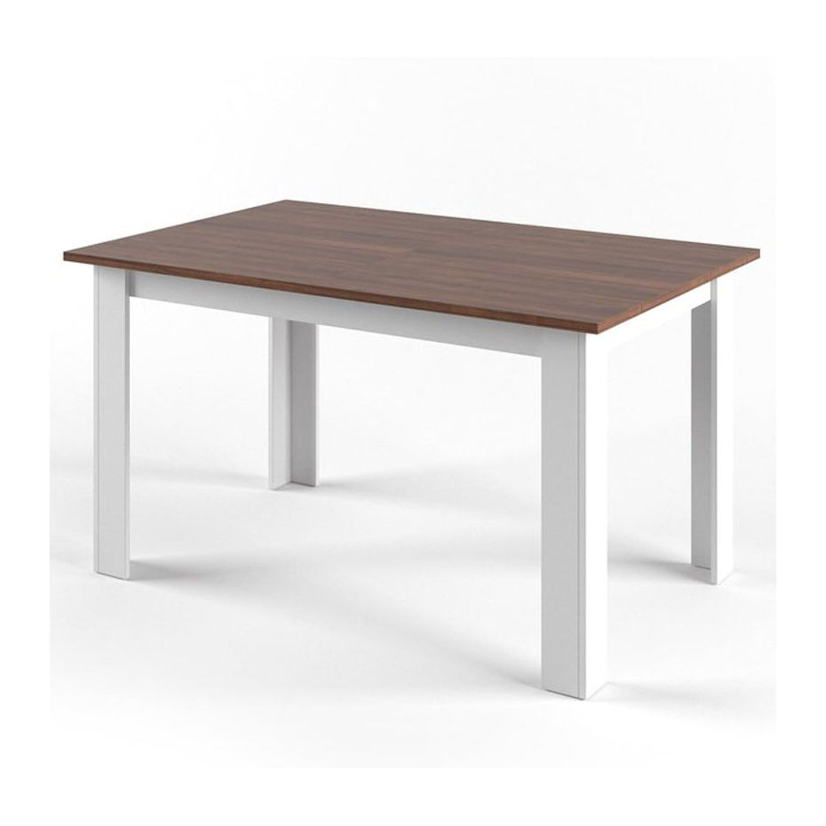 Vicco Esstisch Karlos in Nussbaum, Rechteckig, Breite: 140 cm, Höhe: 76 cm - Bild 1