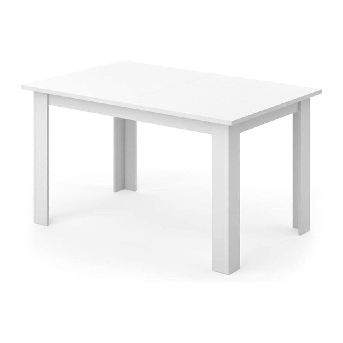 Vicco Esstisch Karlos in Weiß, Skandinavisch, Rechteckig, B: 140 cm, T: 90 cm, H: 76 cm - Bild 2