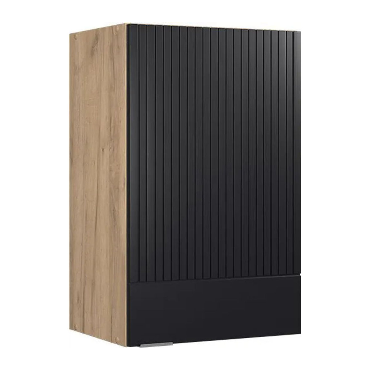 Vicco Hängeschrank Fame-Line in Eiche Schwarz gestreift mit Drehtüren, Breite: 45 cm - Bild 2