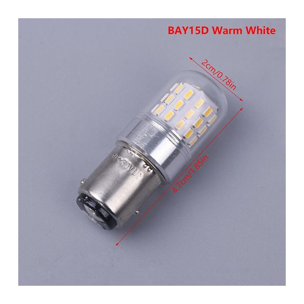 Vickies LED Navigationslampe Ba15D für Boot und Schiff, 3W, 10-30V, Marine Signal Licht A5 - Bild 1