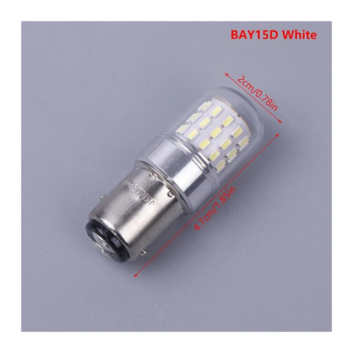 Vickies LED Navigationslampe Ba15D für Boot und Schiff, 3W, 10-30V, Signal Licht aus Kunststoff - Bild 1