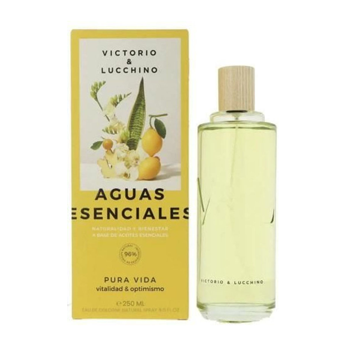 VICTORIO & LUCCHINO Eau de Toilette Essentiële Waters V&L Pura Vida Unisex mit Zitrusaroma in transparentem Glas - Bild 1