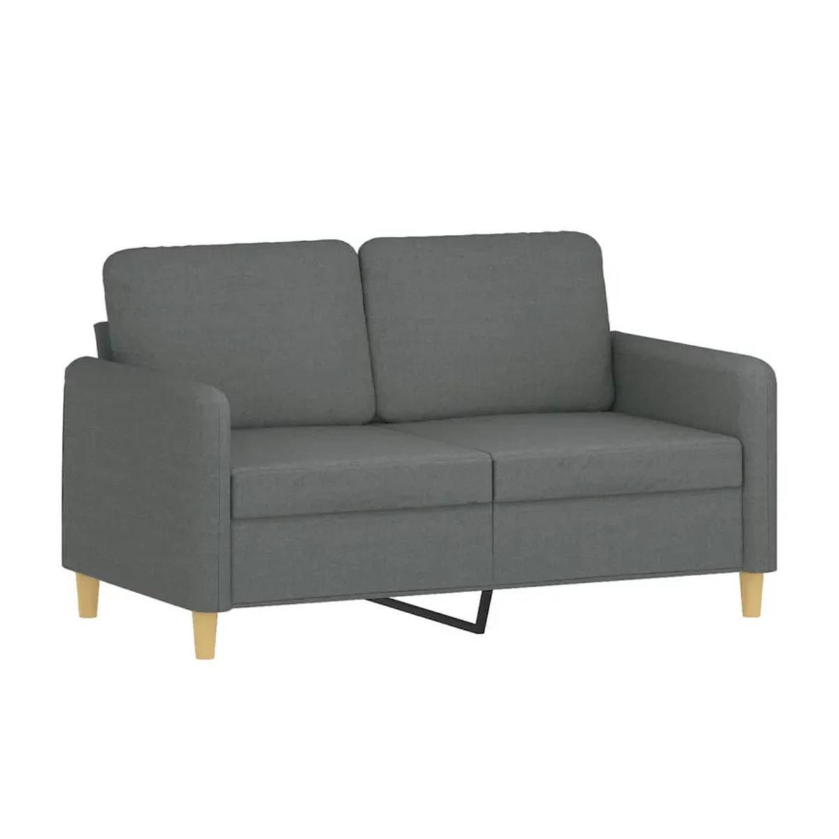 Vidaxl 2-teiliges Lounge-Set aus Stoff in Anthrazit und Grau im modernen Design - Bild 2