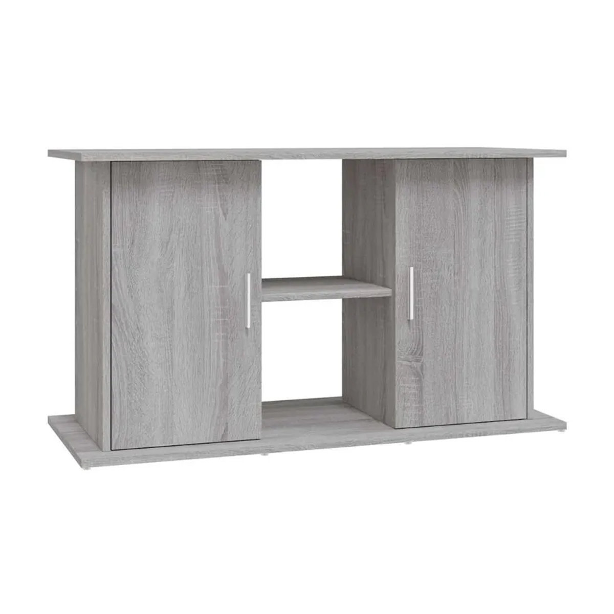 Vidaxl Aquarium Unterschrank modern in Sonoma Eiche Grau, B/T/H: 101 x 41 x 58 cm - Bild 2