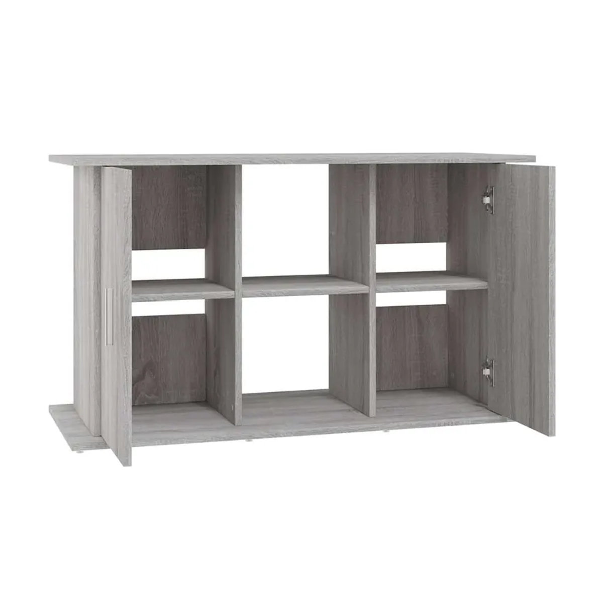 Vidaxl Aquarium Unterschrank modern in Sonoma Eiche Grau, B/T/H: 101 x 41 x 58 cm - Bild 4