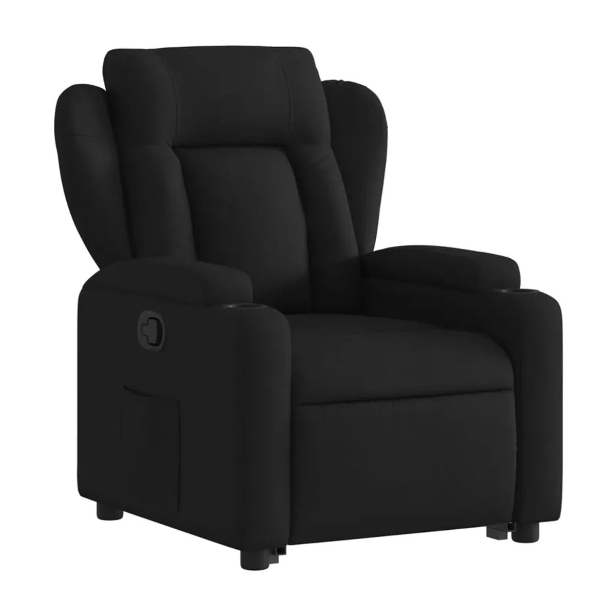Vidaxl Aufstehhilfe für Sessel für Senioren, Schwarz, Stoffbezogen - Bild 4