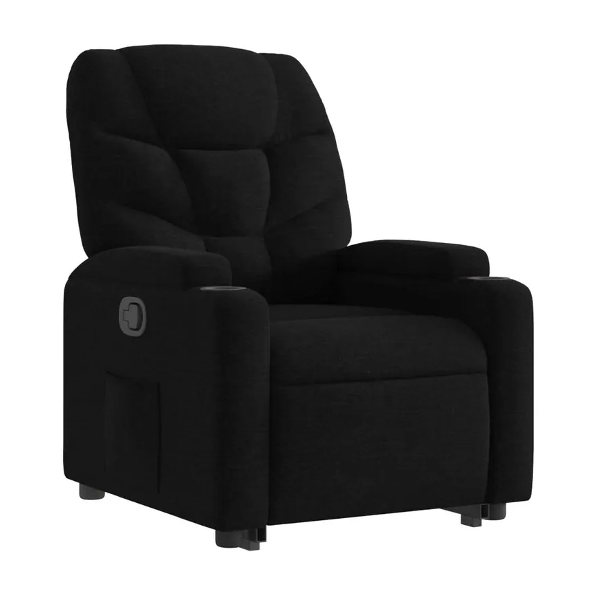 Vidaxl Aufstehhilfe für Sessel für Senioren, Schwarz, Stoffbezogen - Bild 2