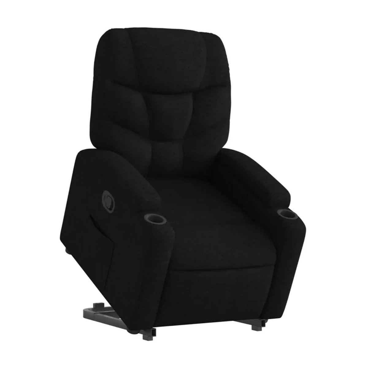 Vidaxl Aufstehhilfe für Sessel für Senioren, Schwarz, Stoffbezogen - Bild 6