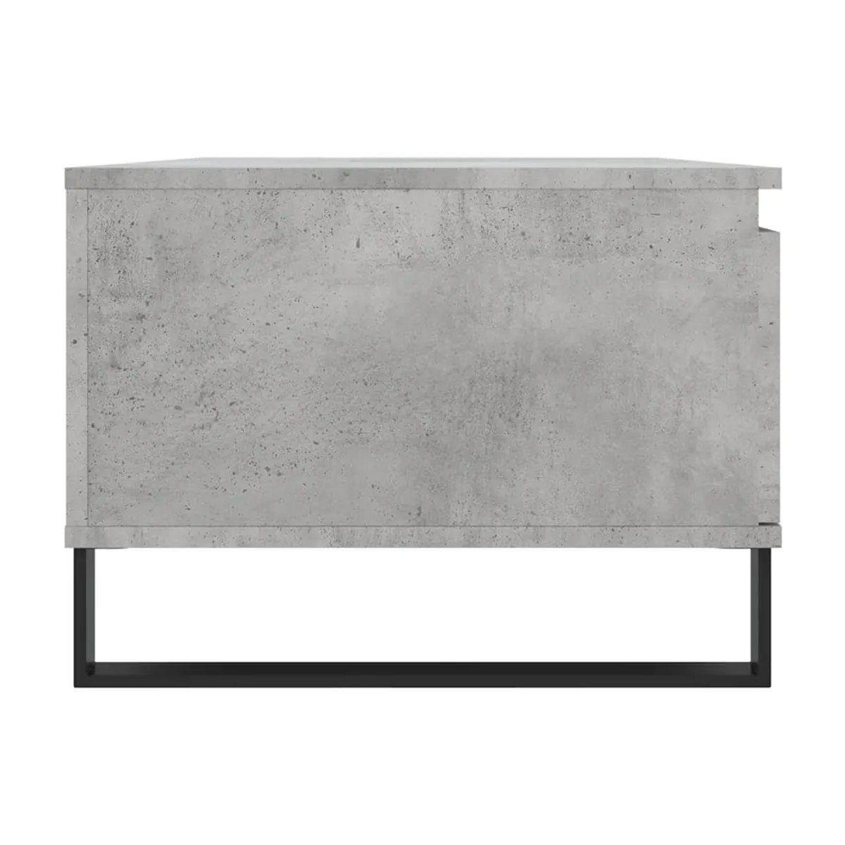Vidaxl Couchtisch im Industrial Design, Grau, B/T/H: 90 x 50 x 36,5 cm - Bild 3