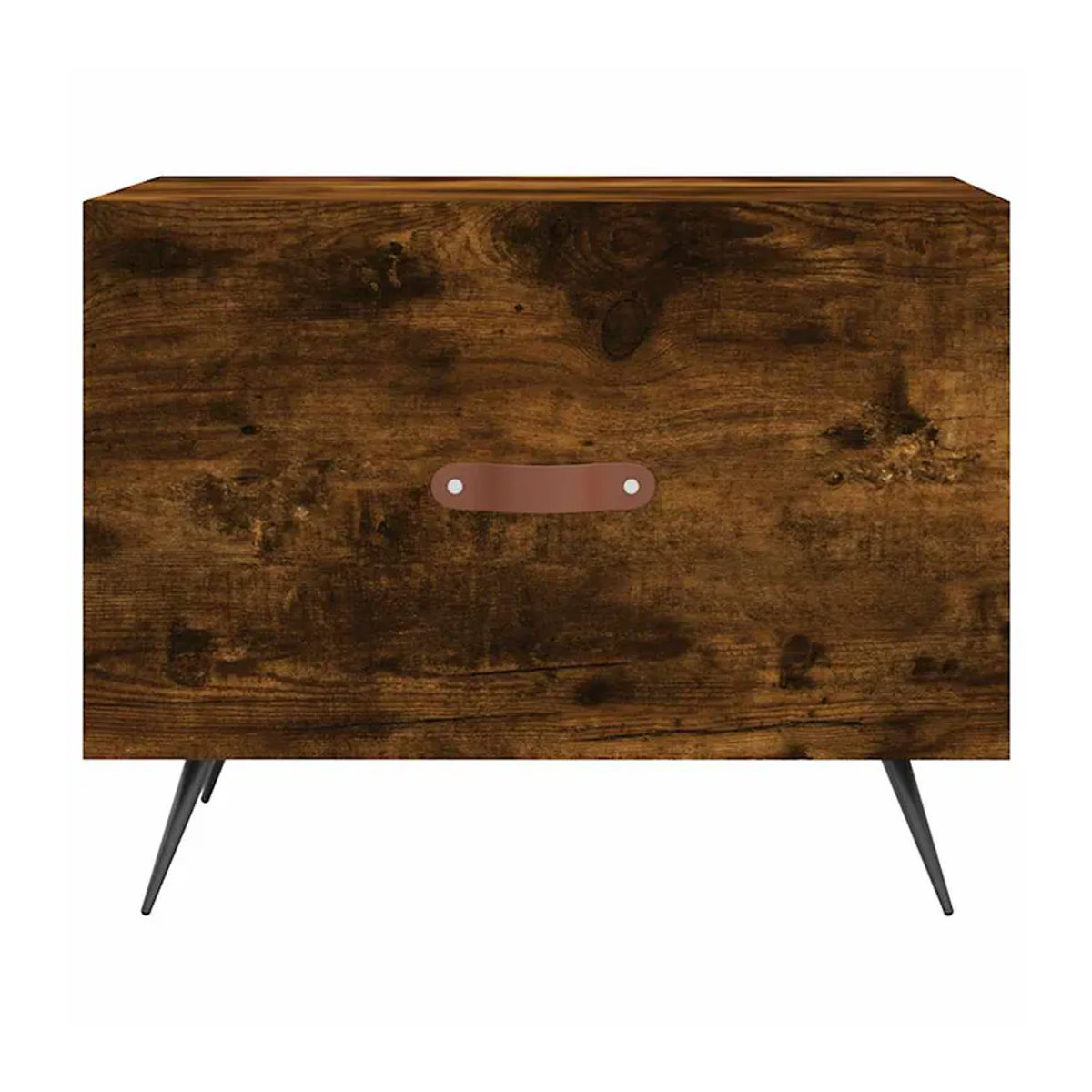 vidaxl Couchtisch Set aus 2 Stück im Industrial Design, Farbe Braun, B/T/H: 50 x 50 x 40 cm - Bild 3