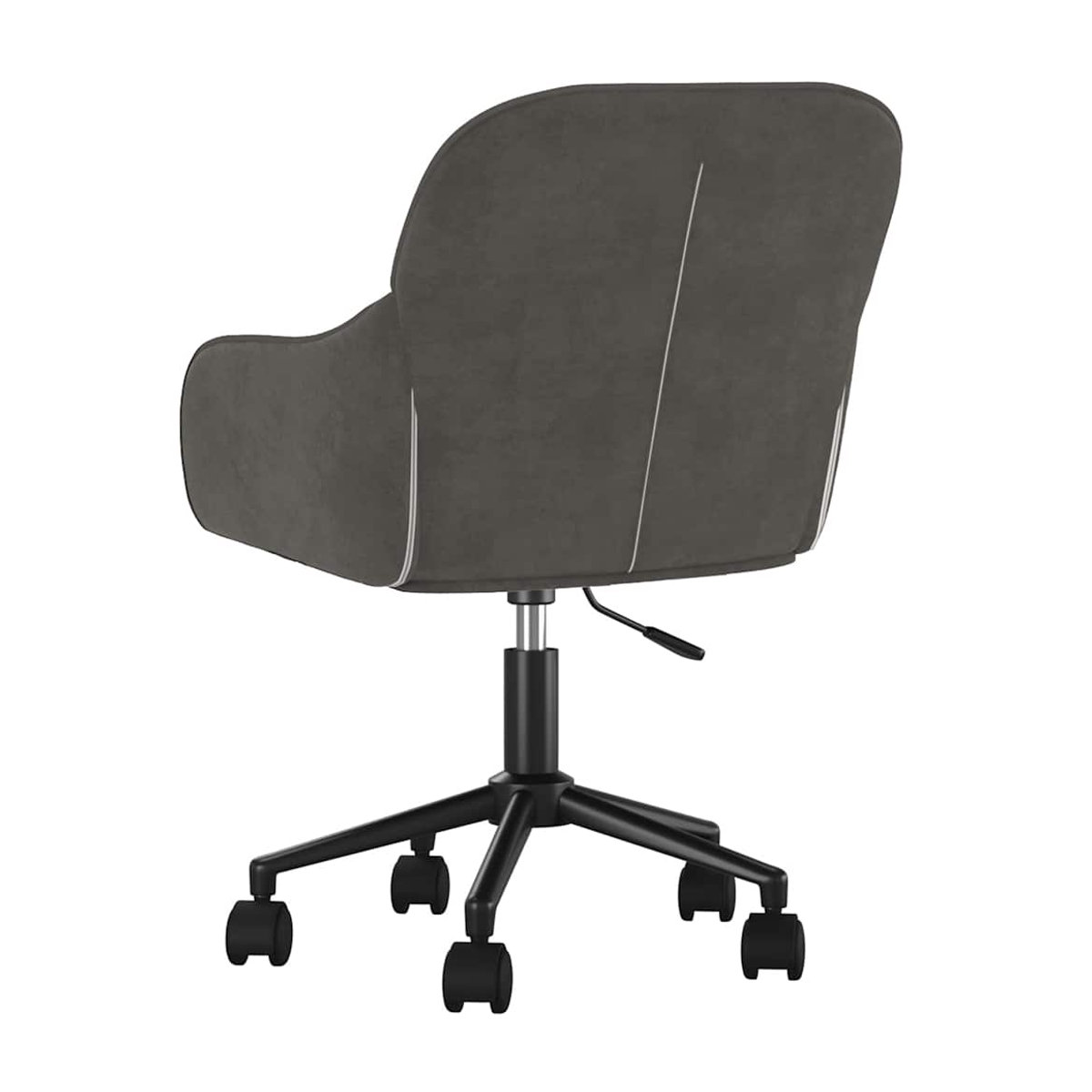 Vidaxl Drehstuhl in Grau mit Samtpolsterung und modernem Design - Bild 5