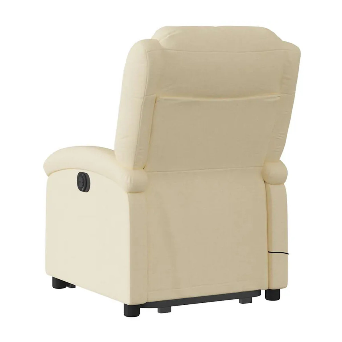 Vidaxl Elektrischer Aufstehsessel Massagesessel in Beige mit Stoff und Kunstleder - Bild 5