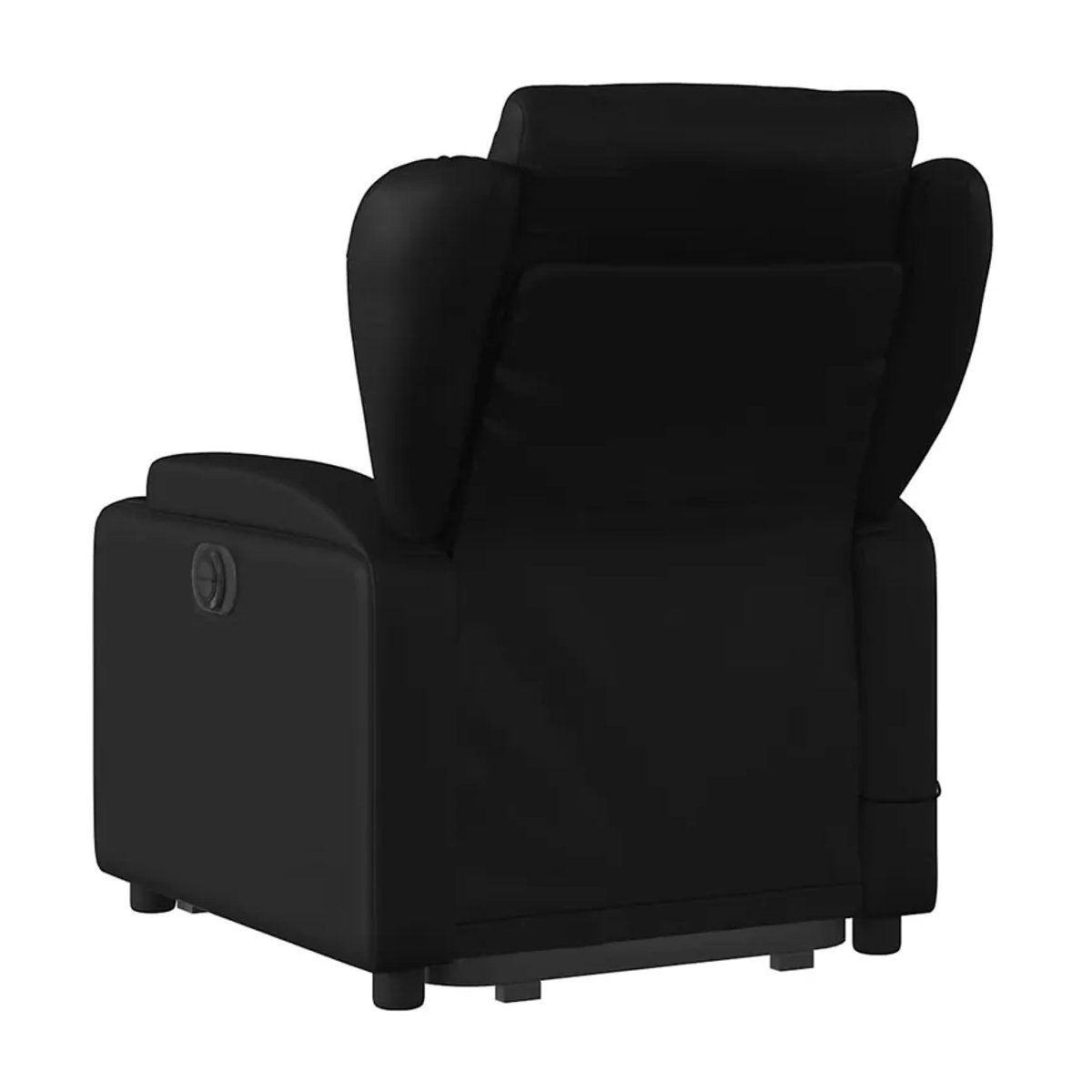 Vidaxl Elektrischer Aufstehsessel mit Massagefunktion und Liegefunktion in Schwarz aus Kunstleder - Bild 6
