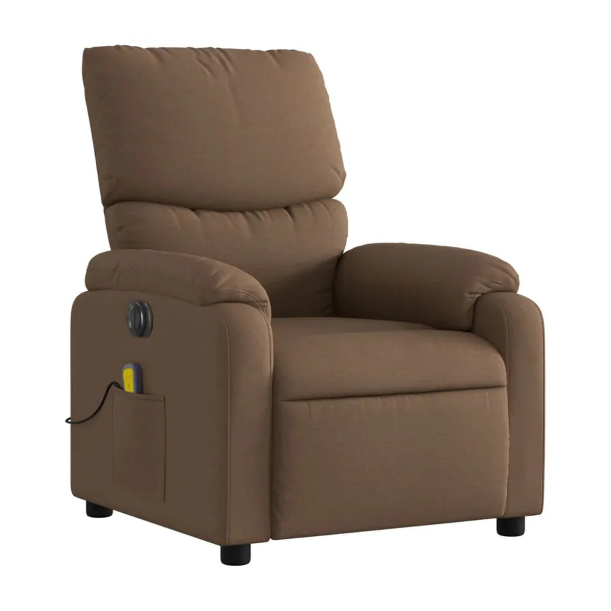 Vidaxl Elektrischer Massagesessel als Relaxsessel aus Stoff in Braun - Bild 2
