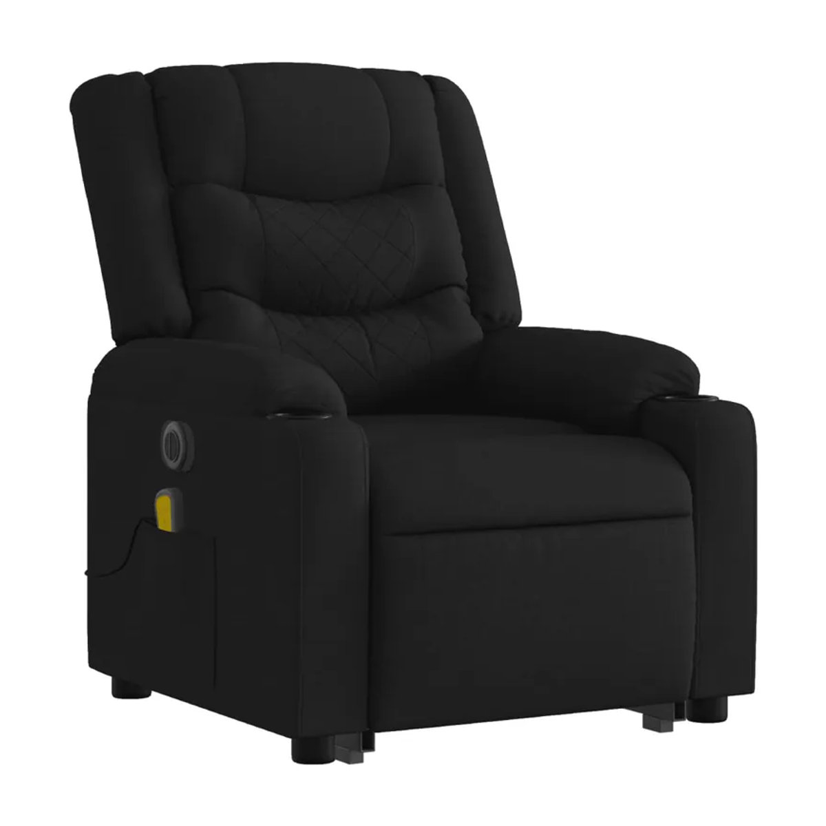 Vidaxl Elektrischer Massagesessel mit Aufstehhilfe als Relaxsessel in Schwarz - Bild 2