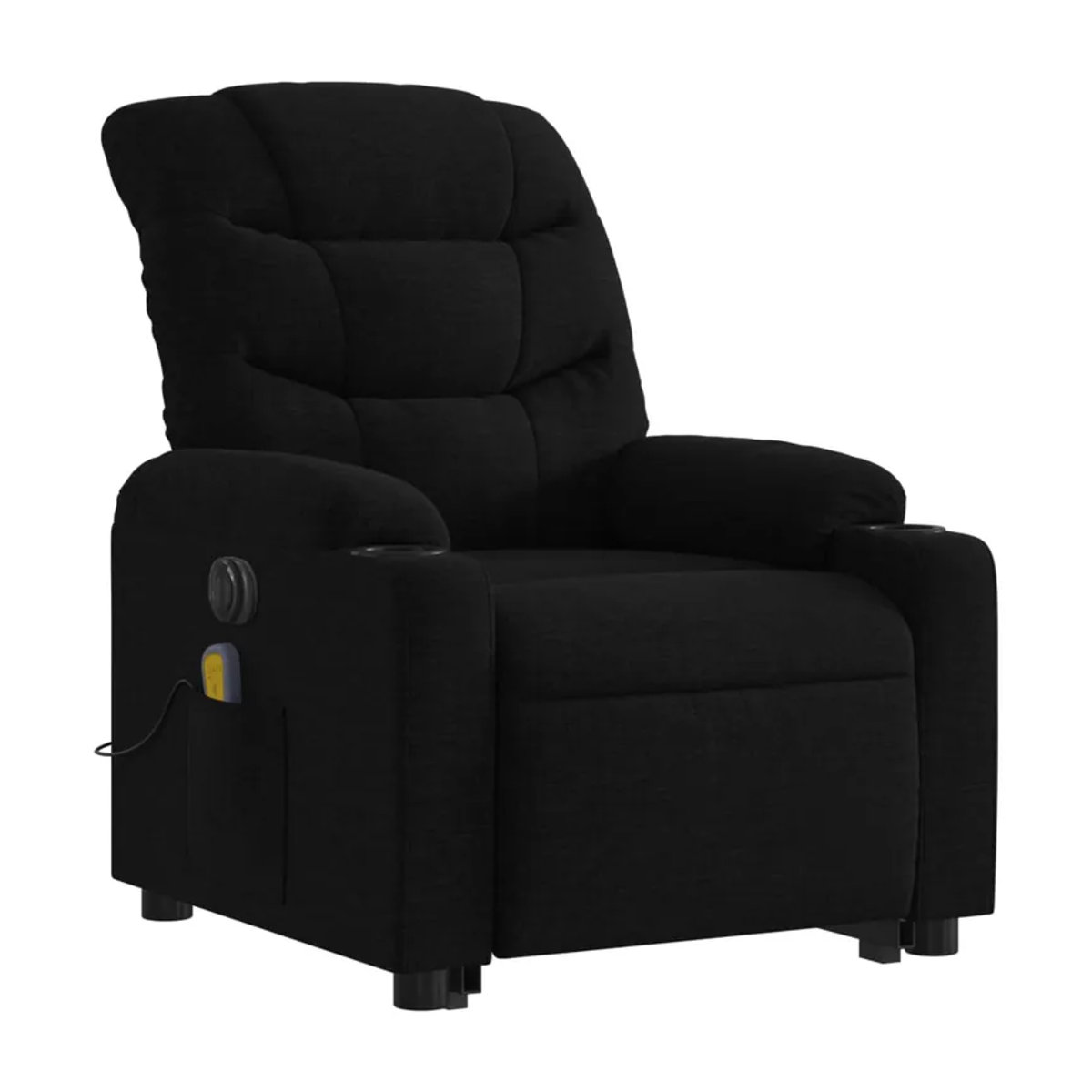 Vidaxl Elektrischer Massagesessel mit Aufstehhilfe in Schwarz - Bild 4