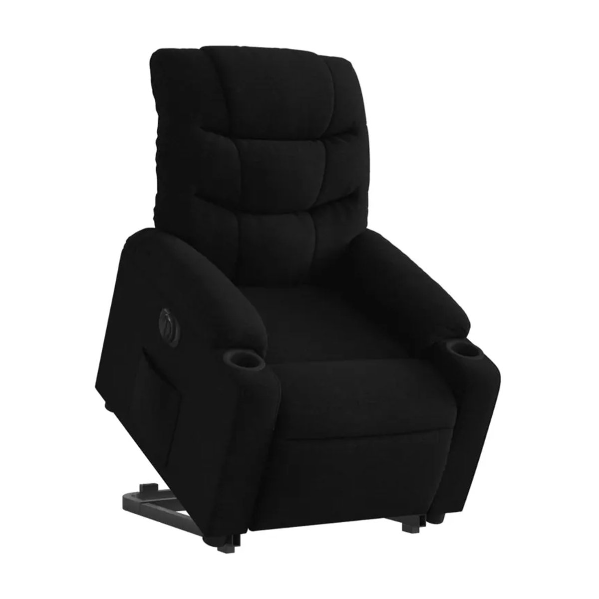 Vidaxl Elektrischer Massagesessel mit Aufstehhilfe in Schwarz aus Stoff - Bild 6