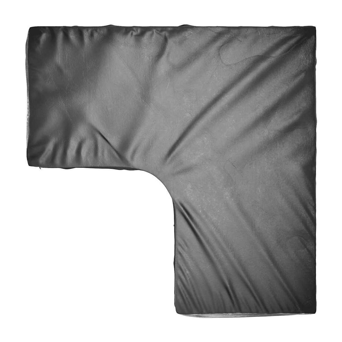 Vidaxl Gartenmöbel Abdeckungen L, 2 Stück, Schwarz, H x B x T: 90 x 185 x 185 cm - Bild 2