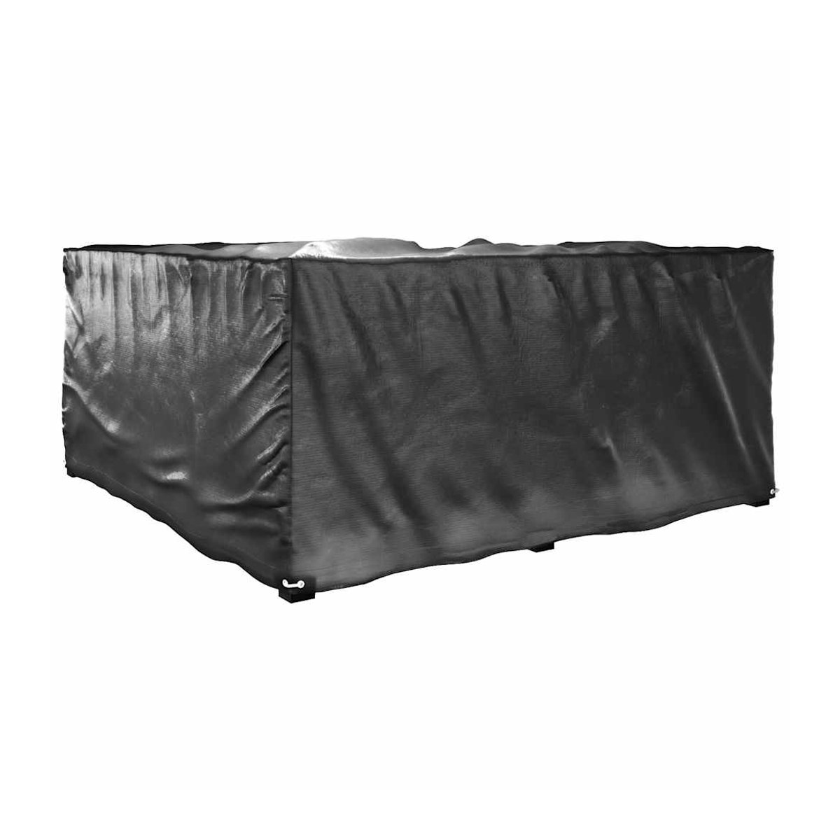 Vidaxl Gartenmöbel Abdeckungen L, 2 Stück, Schwarz, H x B x T: 90 x 185 x 185 cm - Bild 6